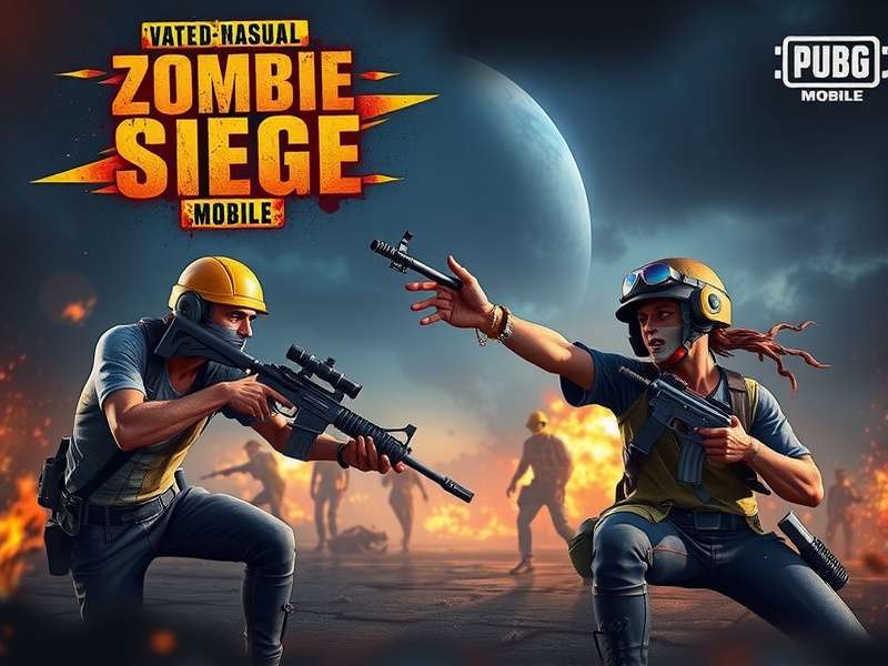 Zombie Siege PUBG Mobile Gameplay